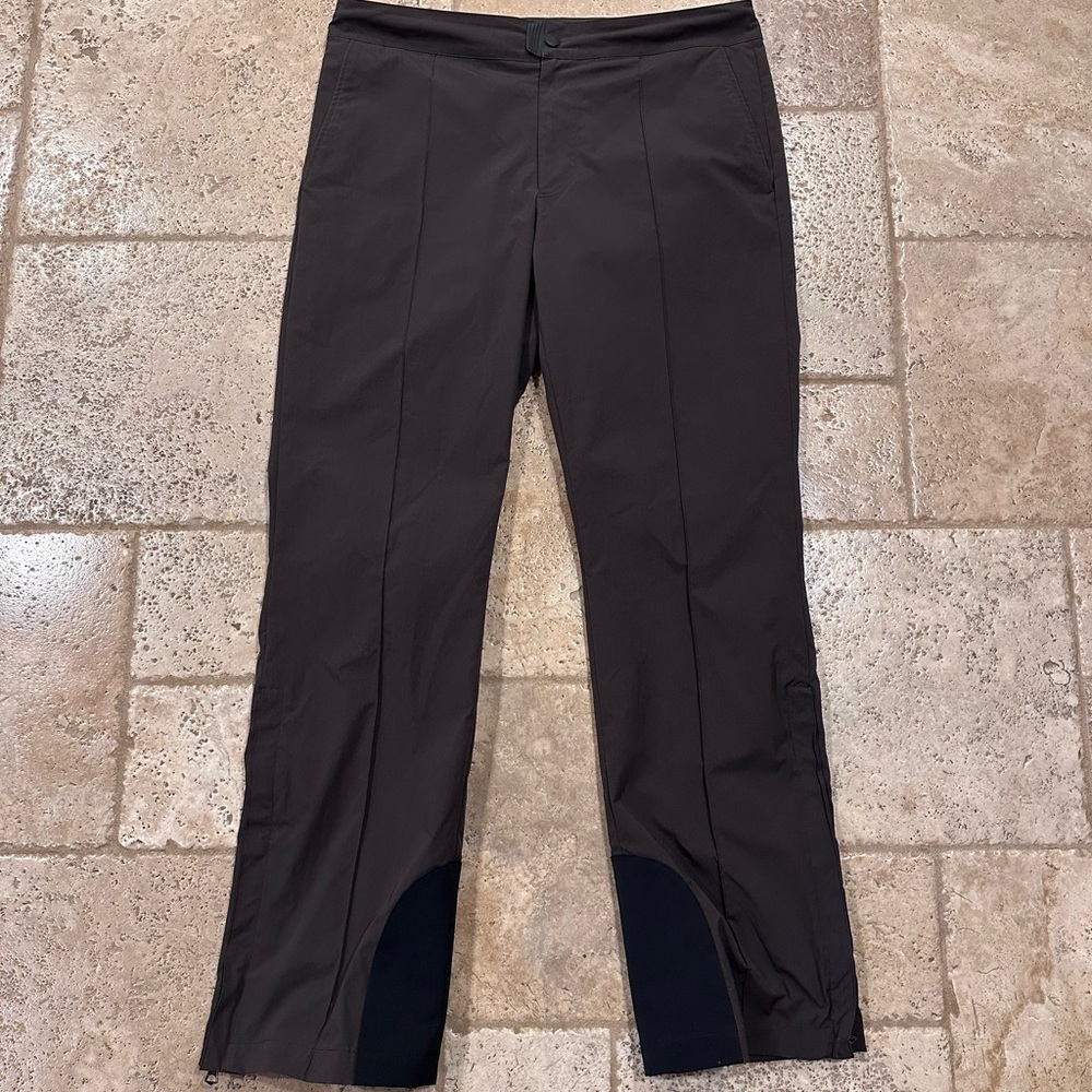 Acne Studios Brown Polyester Twill Technical Trou… - image 1